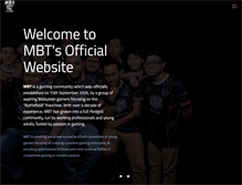 Tablet Screenshot of mbtcentral.net
